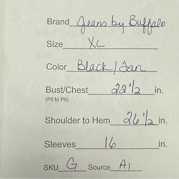 Jeans by Buffalo Floral Tunic Top XL Black Sheer Long Sleeve Boho Chic - Picture 8 of 8